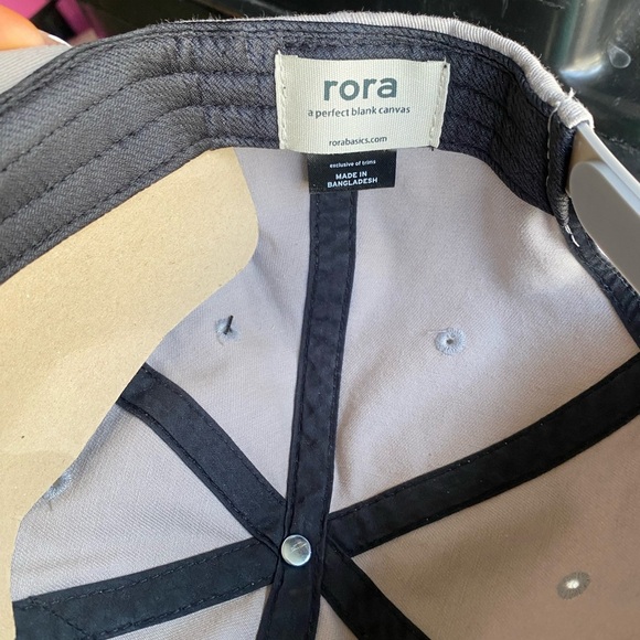 Rora Gray NWT Baseball Cap - Picture 8 of 10